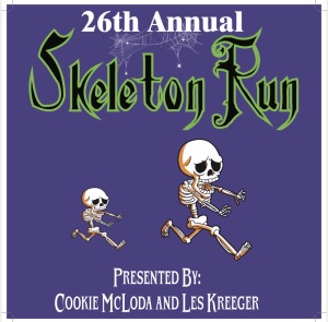 Amherst Skeleton Run logo