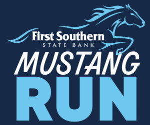 First Southern State Bank Mustang 5K Run/Walk logo