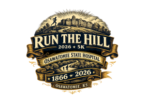 Run The Hill 5K logo