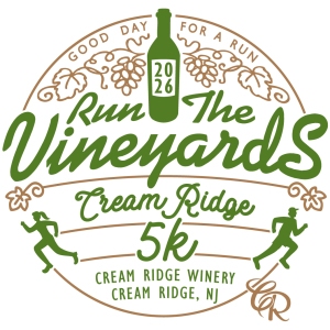 Run the Vineyards - Cream Ridge Winery 5K logo