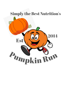 Simply The Best’s 11th Annual Pumpkin Run home
