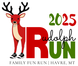 Havre Area Chamber of Commerce Annual Rudolph Run logo