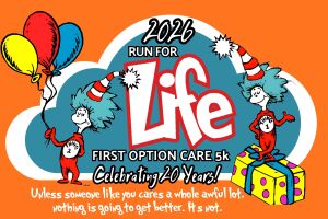 First Option Care 2026 Run For Life logo