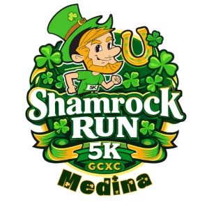 Shamrock Run - Medina logo