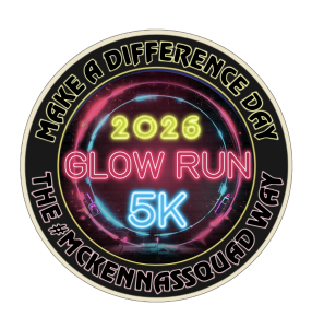 MAKE A DIFFERENCE DAY GLOW 5K logo