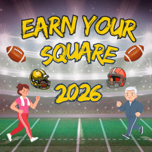 Fleet Feet's 2026 "Earn Your Square" Run/Walk Powered by Brooks logo