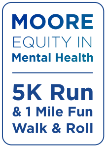 6th Annual APA & APAF MOORE Equity in Mental Health 5K Run and 1 Mile Fun Walk & Roll logo