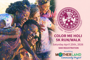 AIWO Color Me Holi 5K logo