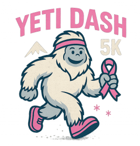 Yeti Dash 5K Run & Walk home