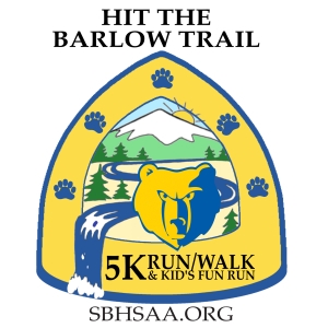 2026 Hit the Barlow Trail Run/Walk & Kid's Dash logo