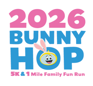 Bunny Hop 5K & 1 Mile Family Fun Run logo
