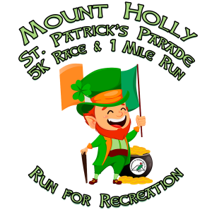 Mount Holly St. Patrick's 5K & 1 Mile Kids Run / 1 Mile Family Fun Run / Walk logo
