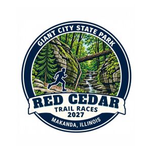 Red Cedar Trail Races at Giant City State Park logo