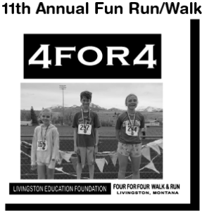 LEF 4 for 4 - THE DISTANCE logo