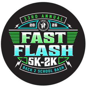 33rd Annual Fast Flash 5k and Back 2 School Bash logo