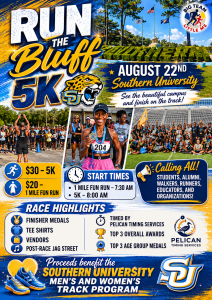The Annual Run The Bluff 5K logo
