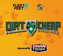 Dirt Cheap Stage Race presented by Darn Tough Vermont logo