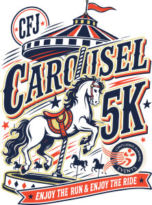 CFJ Carousel 5K and Kids Fun Run logo