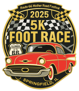 Route 66 5K Foot Race logo