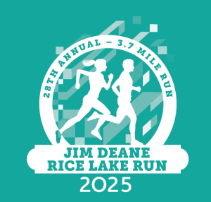 Jim Deane Rice Lake Run logo
