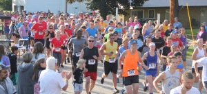 Devil's Lake and Round Lake Men's Club Firecracker 7k Run/Walk logo