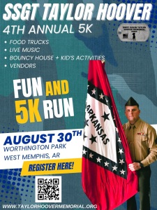 SSGT Taylor Hoover Memorial 5K & Community Event logo