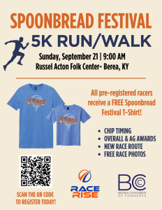 Spoonbread Festival 5K home