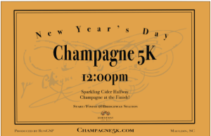 Champagne 5K homepage