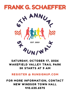 Franklin G. Schaeffer Memorial 5K Run & Walk 2026 homepage