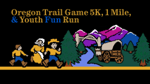 Oregon Trail Game® 5K, 1 Mile & Kid's Fun Run logo