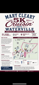 Mary Cleary 5k ( Cruisin Into Waterville ) home