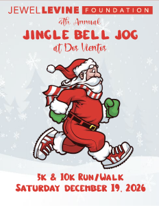 Jingle Bell Jog 5k/10k Run-Walk at Dos Vientos logo