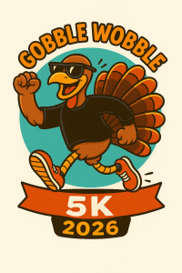 Gobble Wobble 5K logo