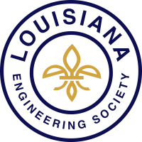 Louisiana Engineering Society Pi-K Run logo