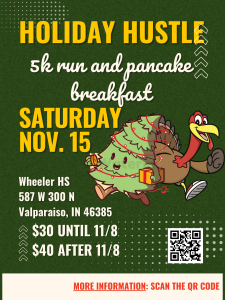 Holiday Hustle 5K Run/Walk logo