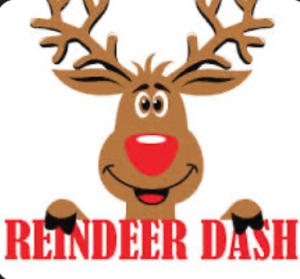 Jamestown TN Rotary Reindeer Dash             1 Mile Fun Run logo