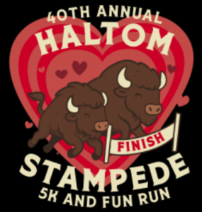 HALTOM STAMPEDE 5K & FUN RUN (40TH ANNUAL) logo