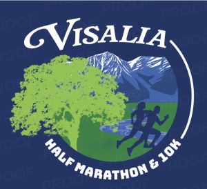 Visalia Half Marathon and 10K Run/Walk home