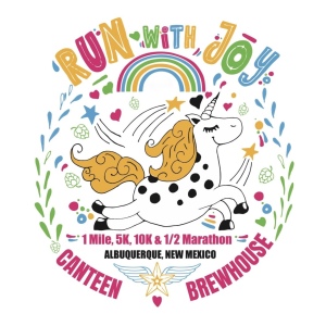 Run with Joy Half Marathon/10k/5k and 1 Miler logo