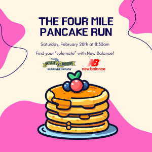 The 4 Mile Pancake Run logo