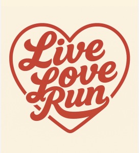 Farmer Bob's Valentine's Live, Love, Run 5K logo