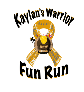 Kaylan's Warrior Fun Run logo