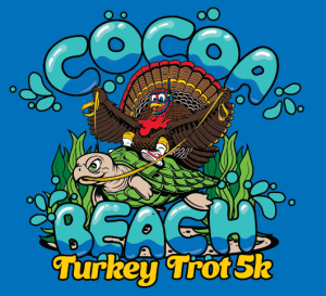 Cocoa Beach Turkey Trot 5k logo