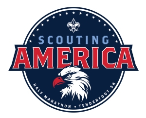 SCOUTING AMERICA HALF MARATHON & TENDERFOOT 5K logo