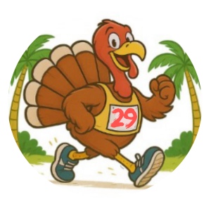 Bradenton Runners Club Turkey Trot 5K logo