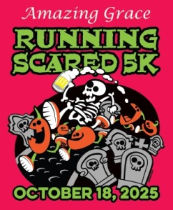 The Amazing Grace Running Scared 5K Run and Walk home