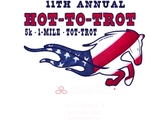 10th Annual Hot-to-Trot 5K & Family Fun Run logo