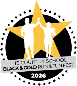 Country School Black & Gold Run and Fun Fest logo