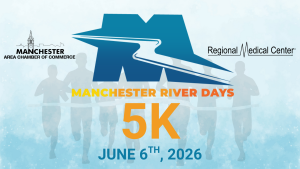 Manchester Chamber River Days RMC 5K logo