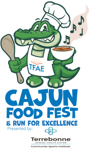 2026 TFAE Cajun Food Fest & 5k Run for Excellence logo